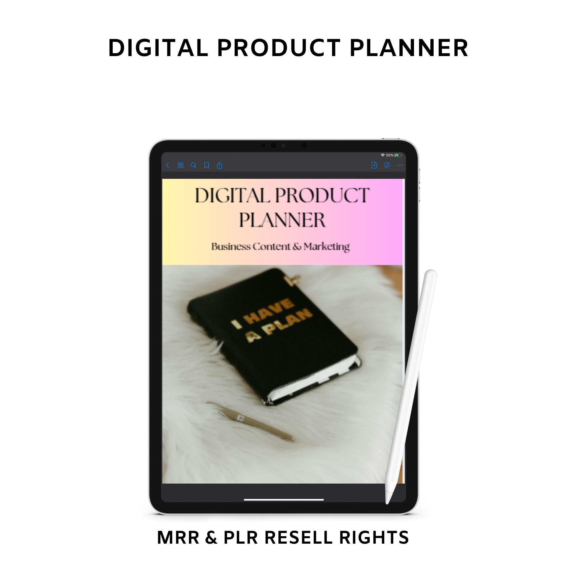 Digital Product Planner