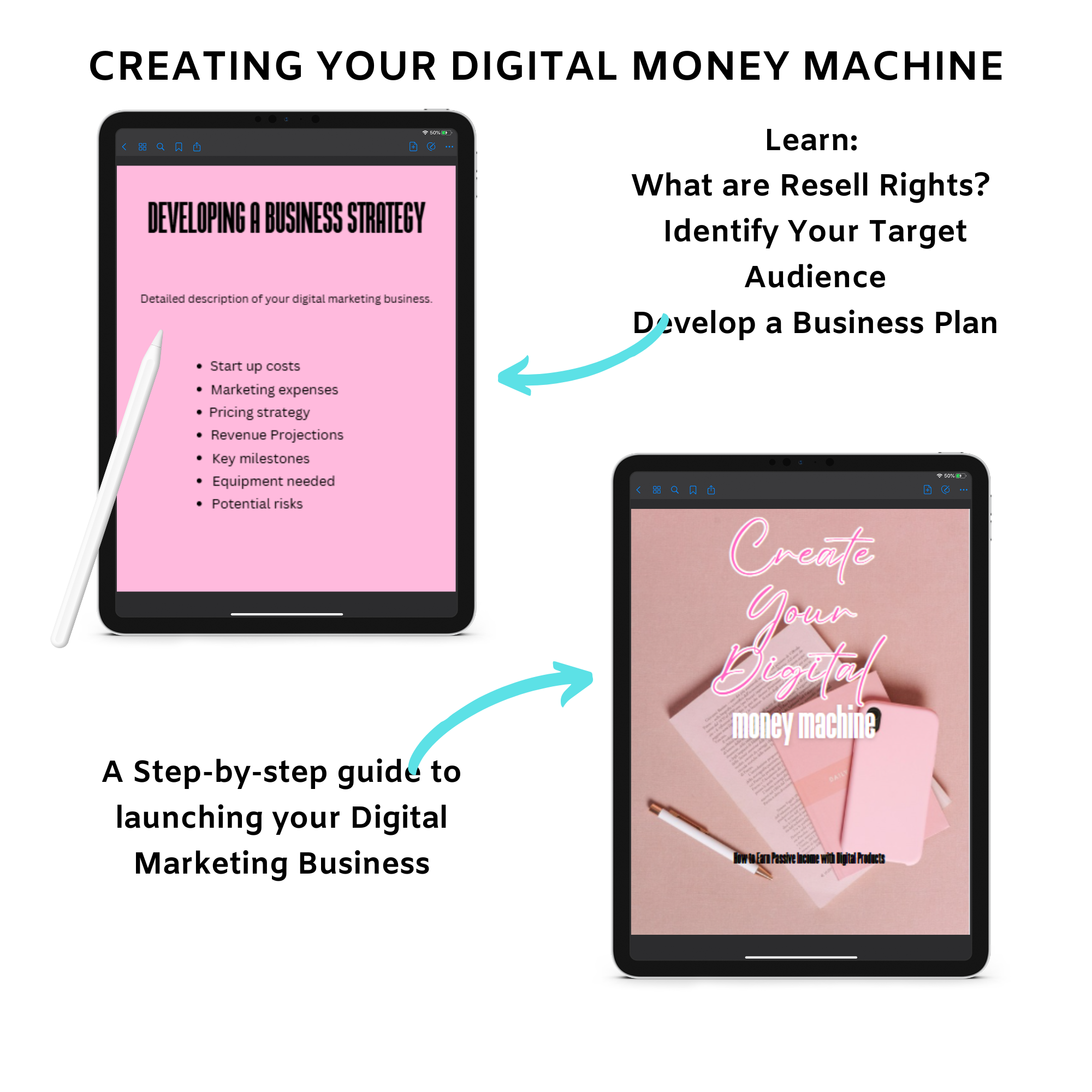 Create Your Digital Money Machine MRR PLR